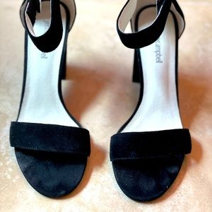Jeffrey Campbell Black Suede Heels
